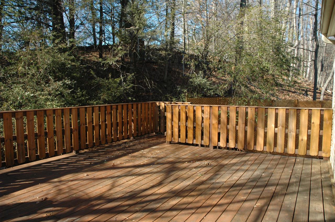 2834 Beaver Brook Road Salem, VA 24153 - Photo 14 of 23 BACK DECK