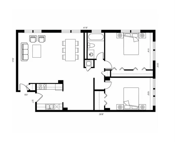 $2,100 | 2555 Northeast 11th Street, Unit 402, Fort Lauderdale, FL 33304