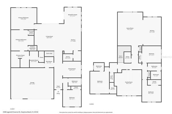 $1,099,000 | 3188 Legends Preserve Drive, Daytona Beach, FL 32124
