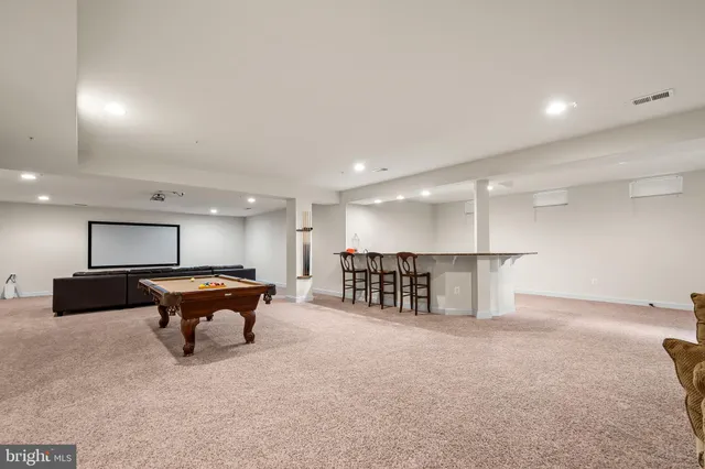 a view of a lake from a yard