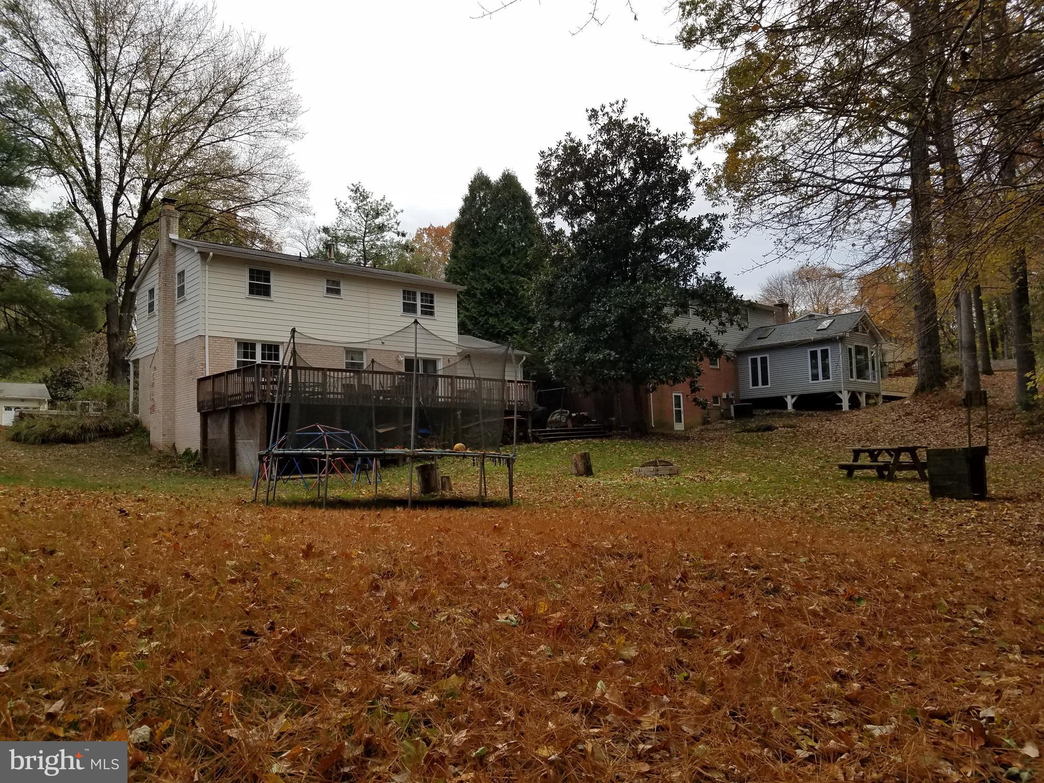 6955 Conservation Drive Springfield, VA 22153 - Photo 23 of 42 Large backyard with lots of room to run!