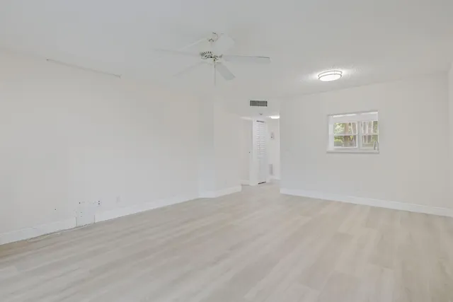 wooden floor in a room