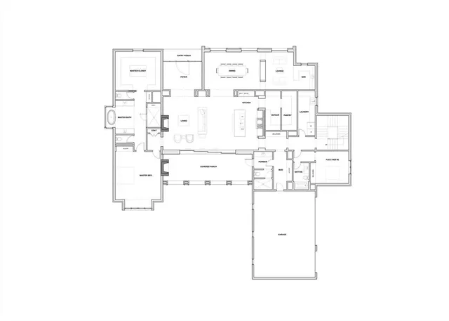 a picture of a floor plan