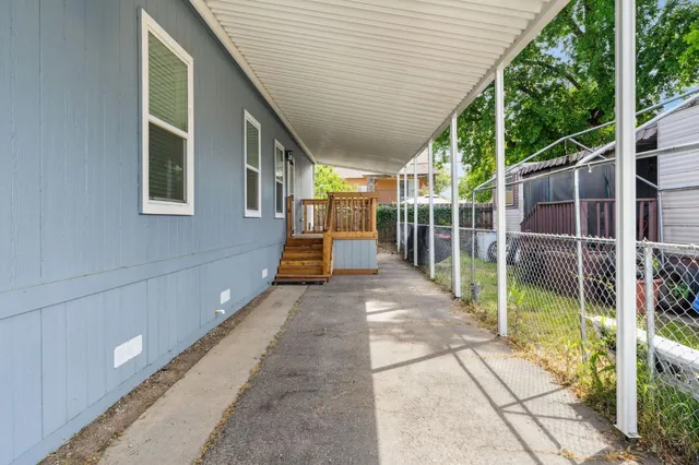 a view of a house with a porch