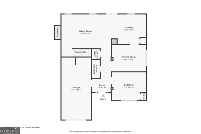 $2,050 | 6600 Browns Mill Ferry Drive, Lithonia, GA 30038
