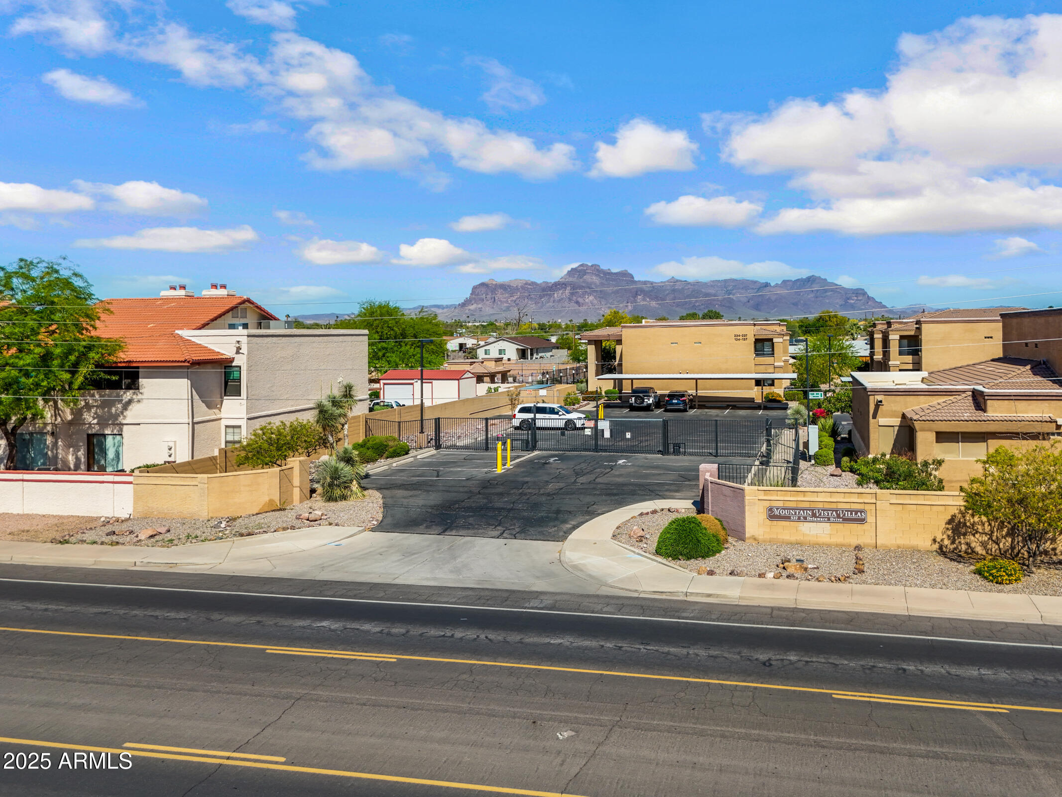 537 South Delaware Drive, Unit 224 Apache Junction, AZ 85120 - Photo 19 of 25 a view of a building with a ocean view