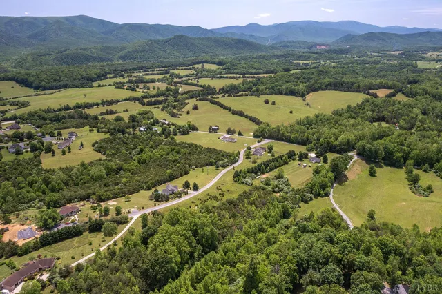 a view of lake and mountain