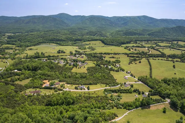 a view of lake and mountain