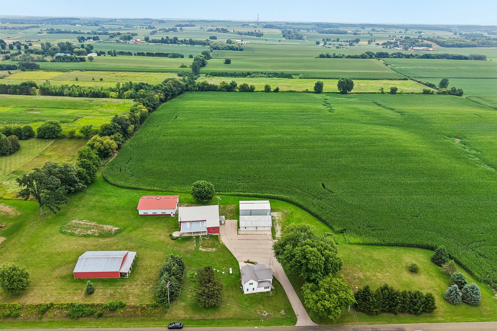 N1372-1374 Second Street Road Watertown, WI 53098 - Photo 2 of 69 Aerial of Property 3+ Acres