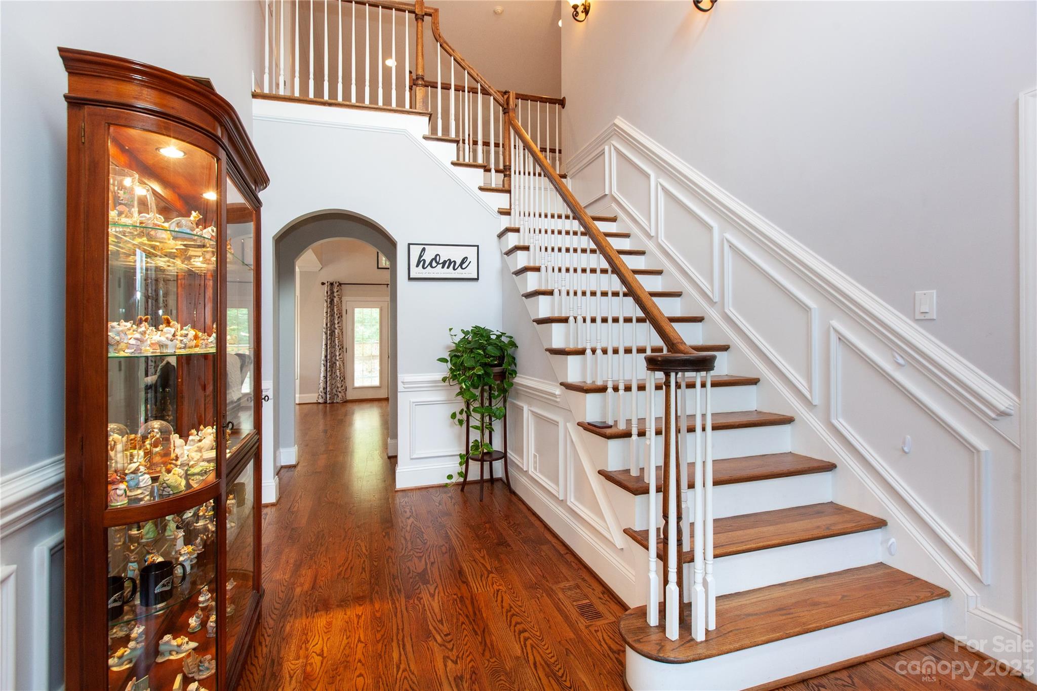 4058 Halyard Drive Denver, NC 28037 - Photo 6 of 46 a view of entryway with wooden floor and a front door
