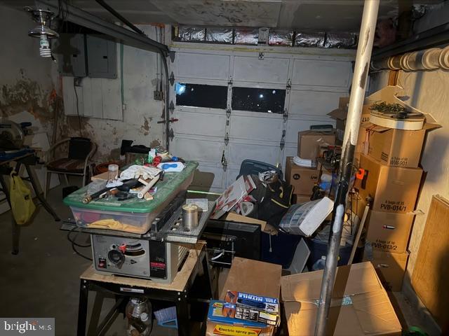 Garage in Basement