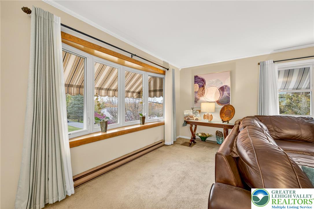 849 Weil Street Bethlehem, PA 18015 - Photo 12 of 58 a living room with furniture and a window