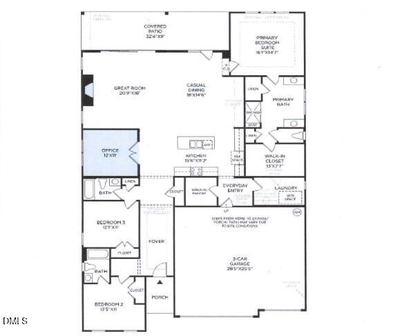 4905 Boswall Grn Court, Unit 139 Raleigh, NC 27610 - Photo 17 of 17 Floor Plan