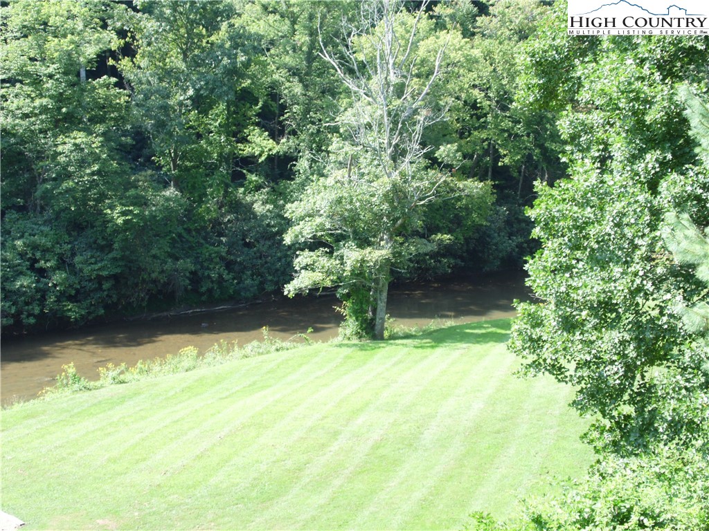 a view of yard with green space
