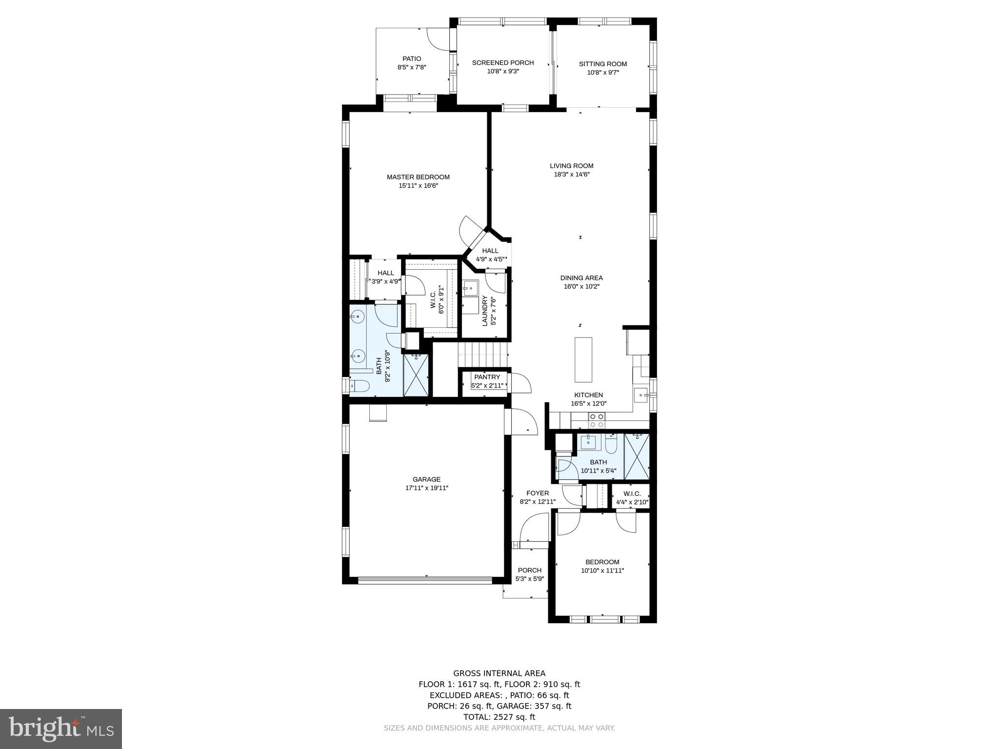 441 Patriots Way Lititz, PA 17543 - Photo 29 of 30 Floor plan-1st Floor