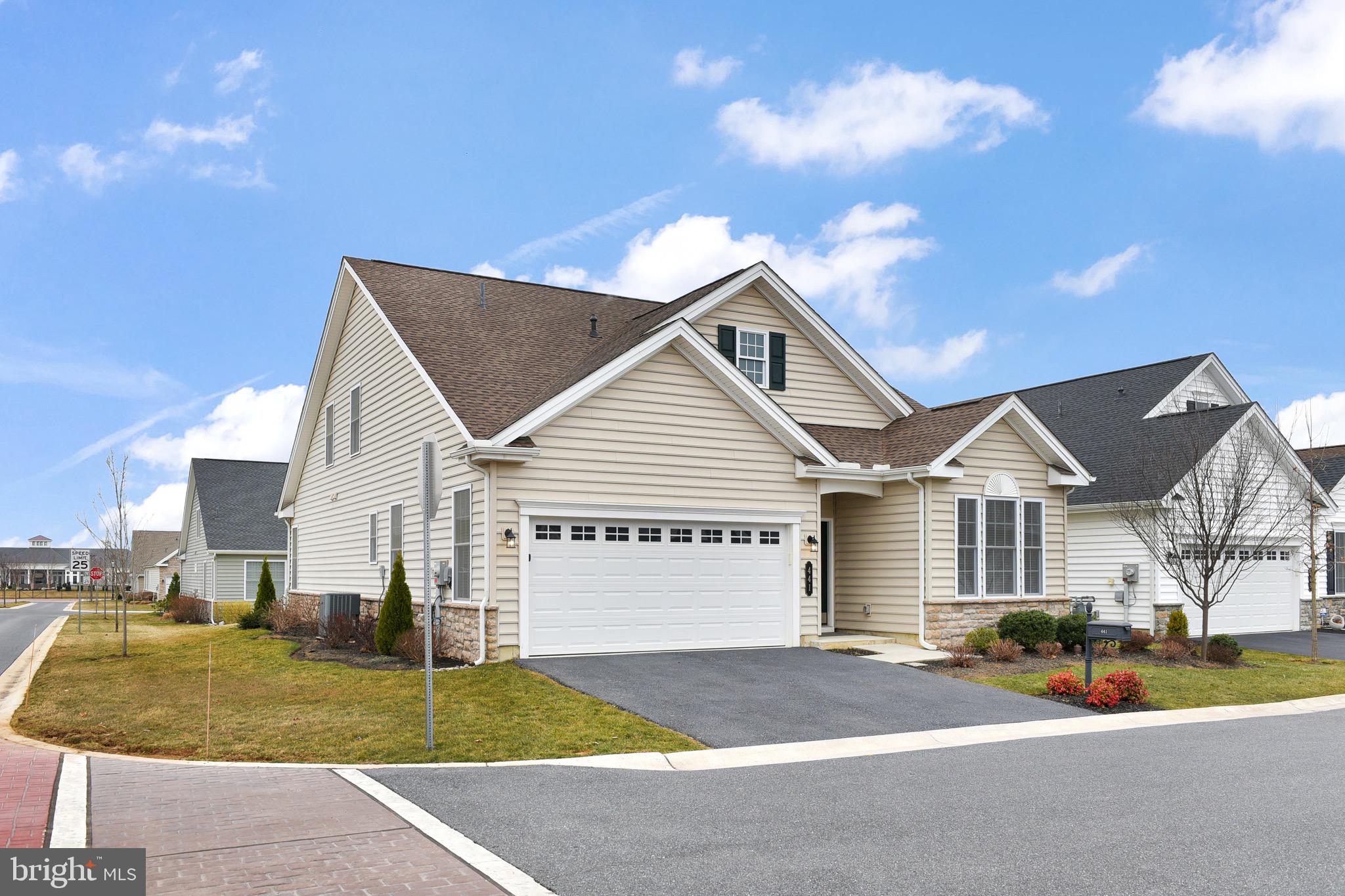 441 Patriots Way Lititz, PA 17543 - Photo 5 of 30 Side view-Club House in the "distance"