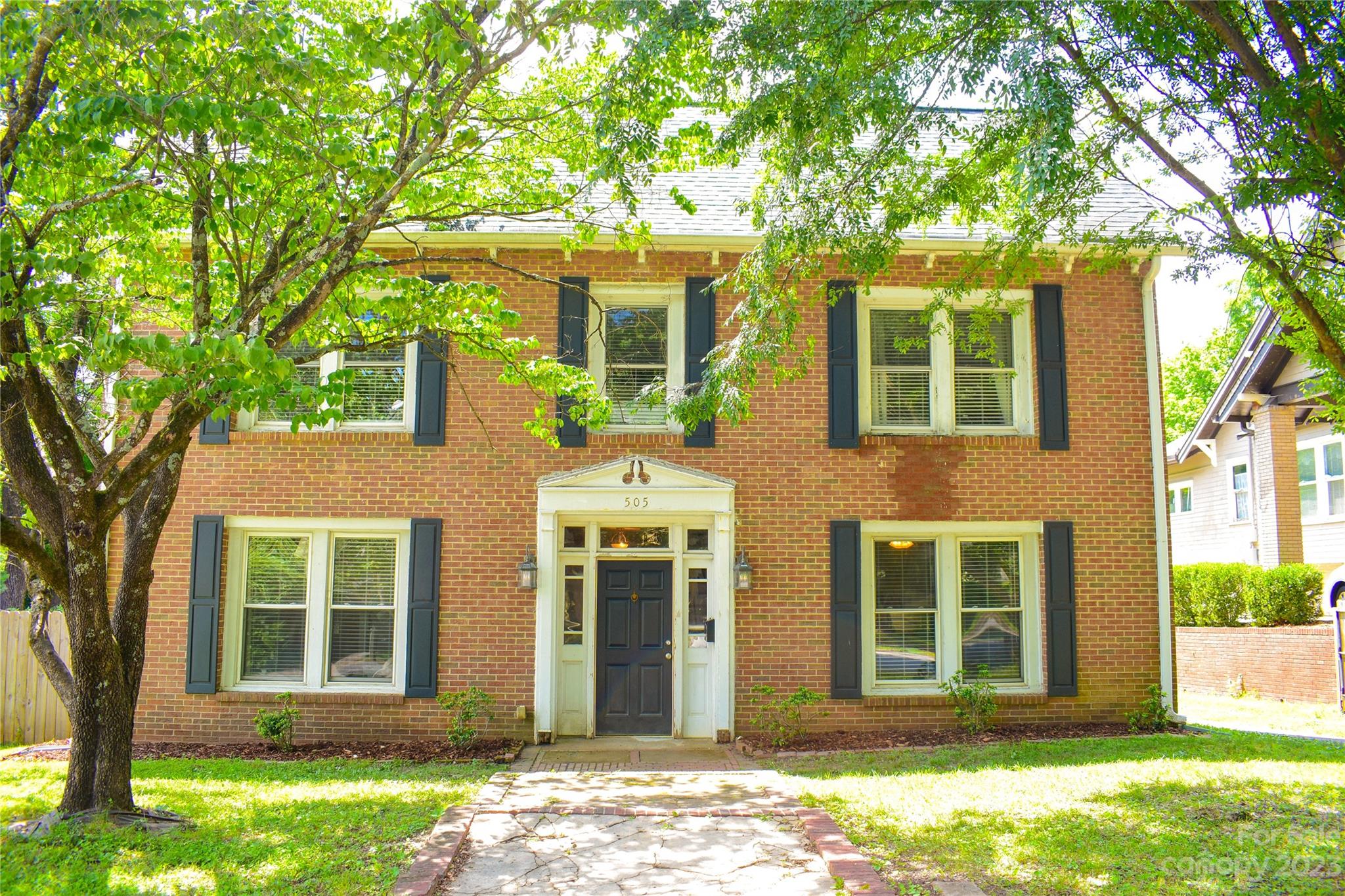 front view of a house