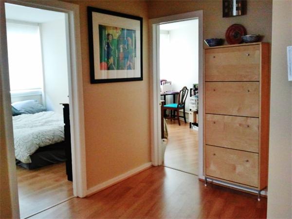 516 Green Street, Unit 1D Cambridge, MA 02139 - Photo 12 of 13 a view of livingroom with furniture and wooden floor