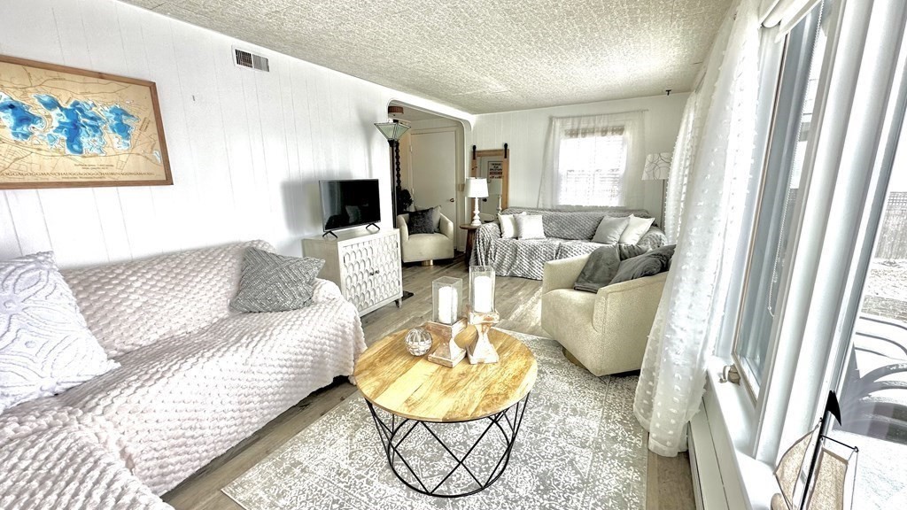 294 Killdeer Road Webster, MA 01570 - Photo 12 of 42 a living room with furniture and a flat screen tv