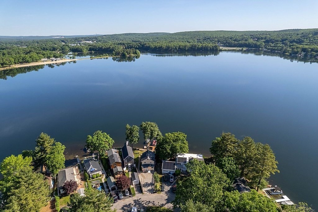 294 Killdeer Road Webster, MA 01570 - Photo 7 of 42 a view of a lake with a city