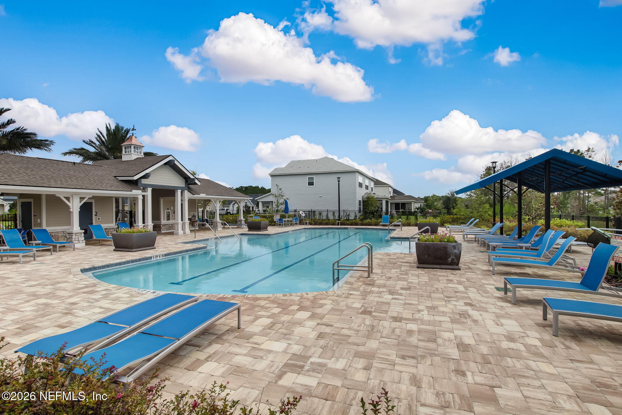 92503 Shipton Lane Fernandina Beach, FL 32034 - Photo 32 of 32 a swimming pool with outdoor seating yard and barbeque oven