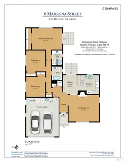 $1,100,000 | 6 Madrona Street, San Rafael, CA 94901
