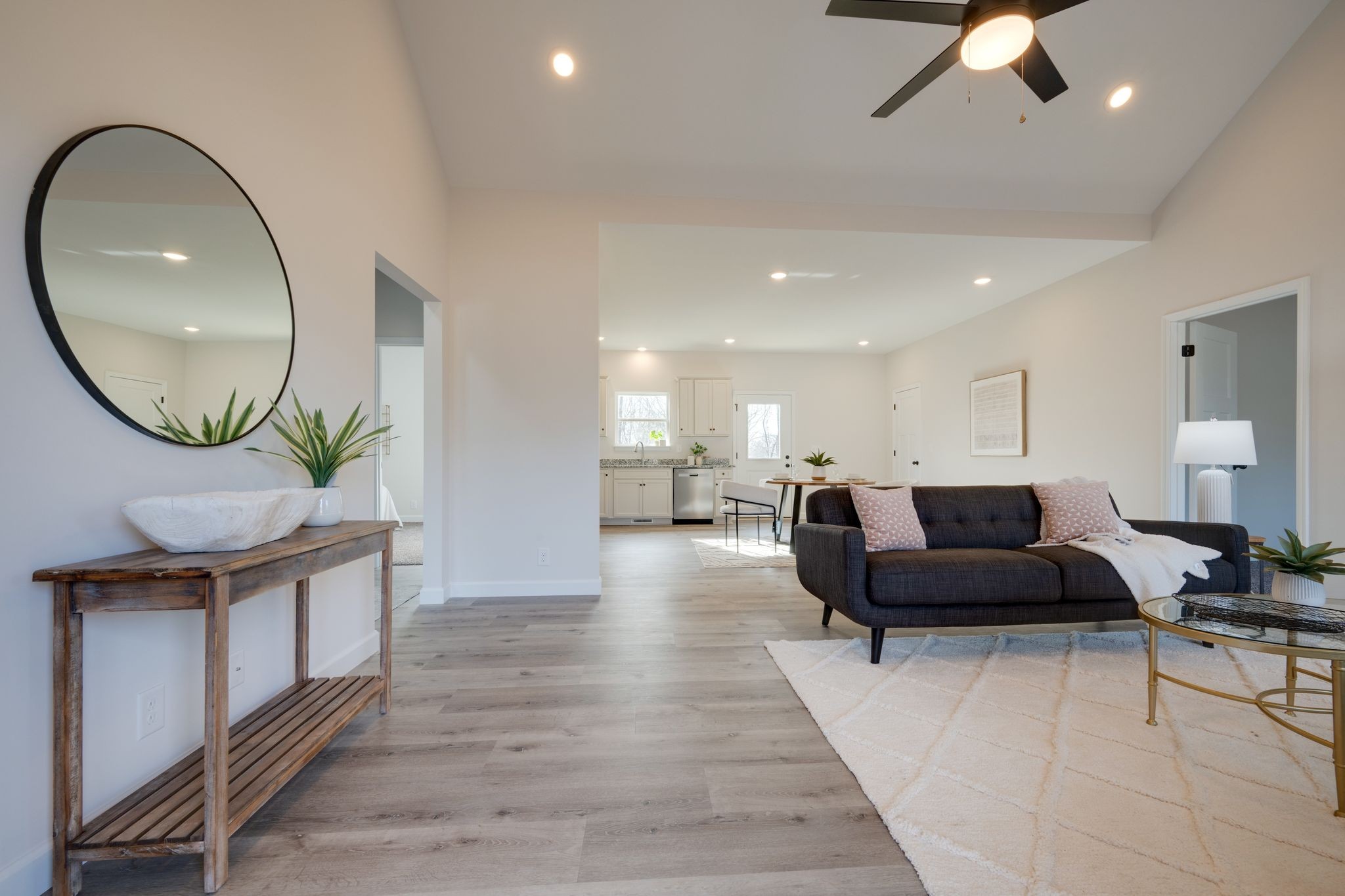 3033 Bowker Road Charlotte, TN 37036 - Photo 5 of 30 a living room with furniture and a wooden floor