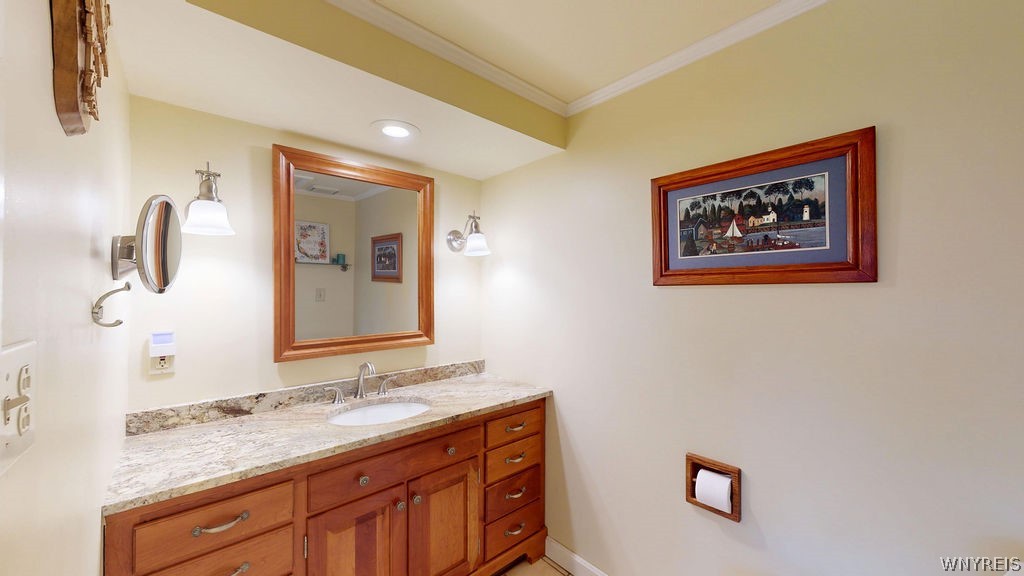 1242 Church Road Evans, NY 14047 - Photo 24 of 50 1st Floor Powder Room privately located off Den