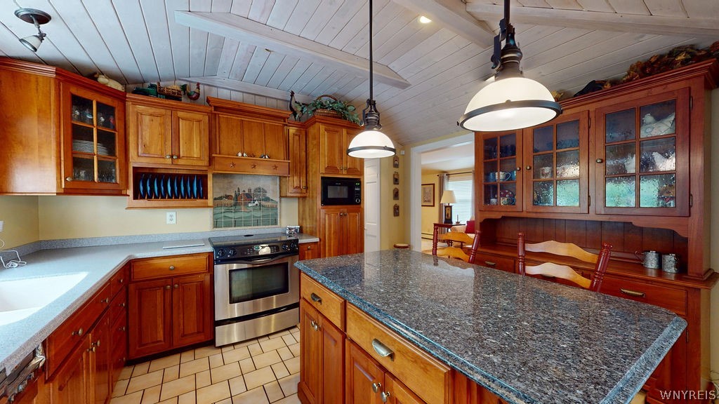 1242 Church Road Evans, NY 14047 - Photo 4 of 50 Hand Crafted Cherry Kitchen