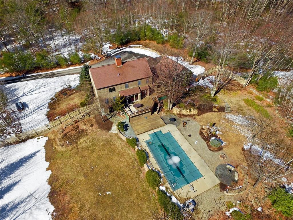 711 Hanson Ridge Road Springvale, ME 04083 - Photo 4 of 19 Amazing rear yard with 2 tier deck...