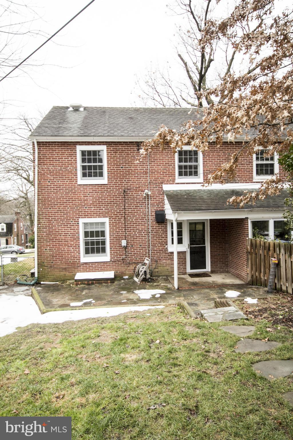 4029 Deepwood Road Baltimore, MD 21218 - Photo 29 of 30 Back of House with Stone Patio