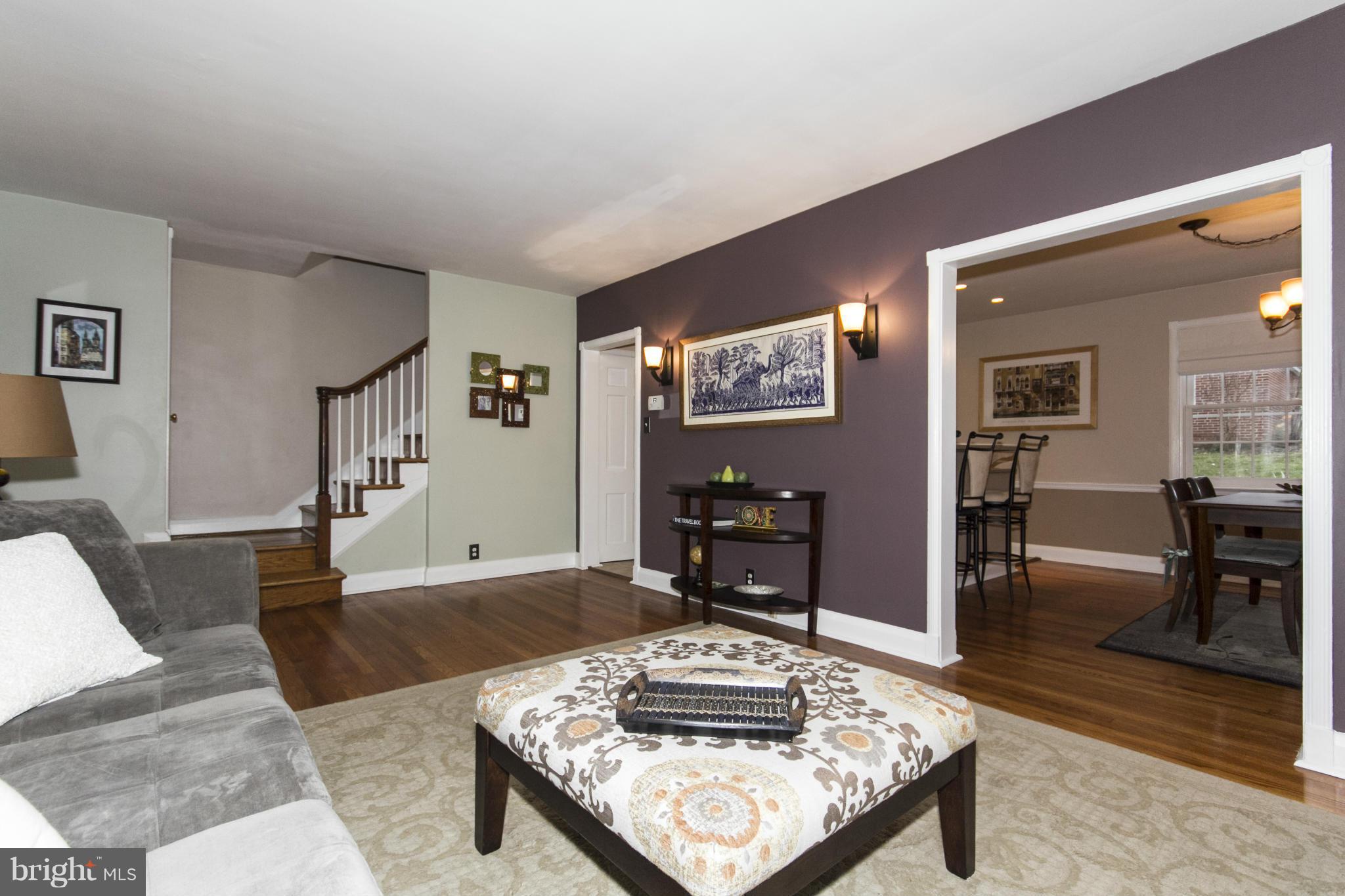 4029 Deepwood Road Baltimore, MD 21218 - Photo 4 of 30 Living Room looking toward Dining Room