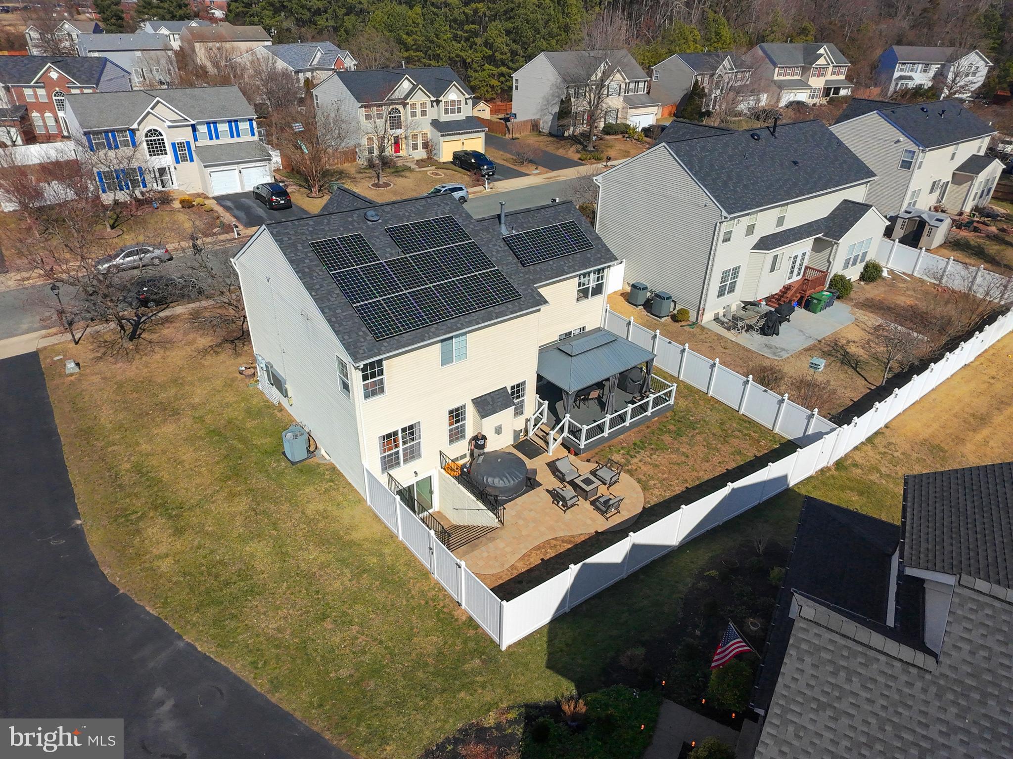 44 Hamstead Road Fredericksburg, VA 22405 - Photo 50 of 53 an aerial view of a house with outdoor space