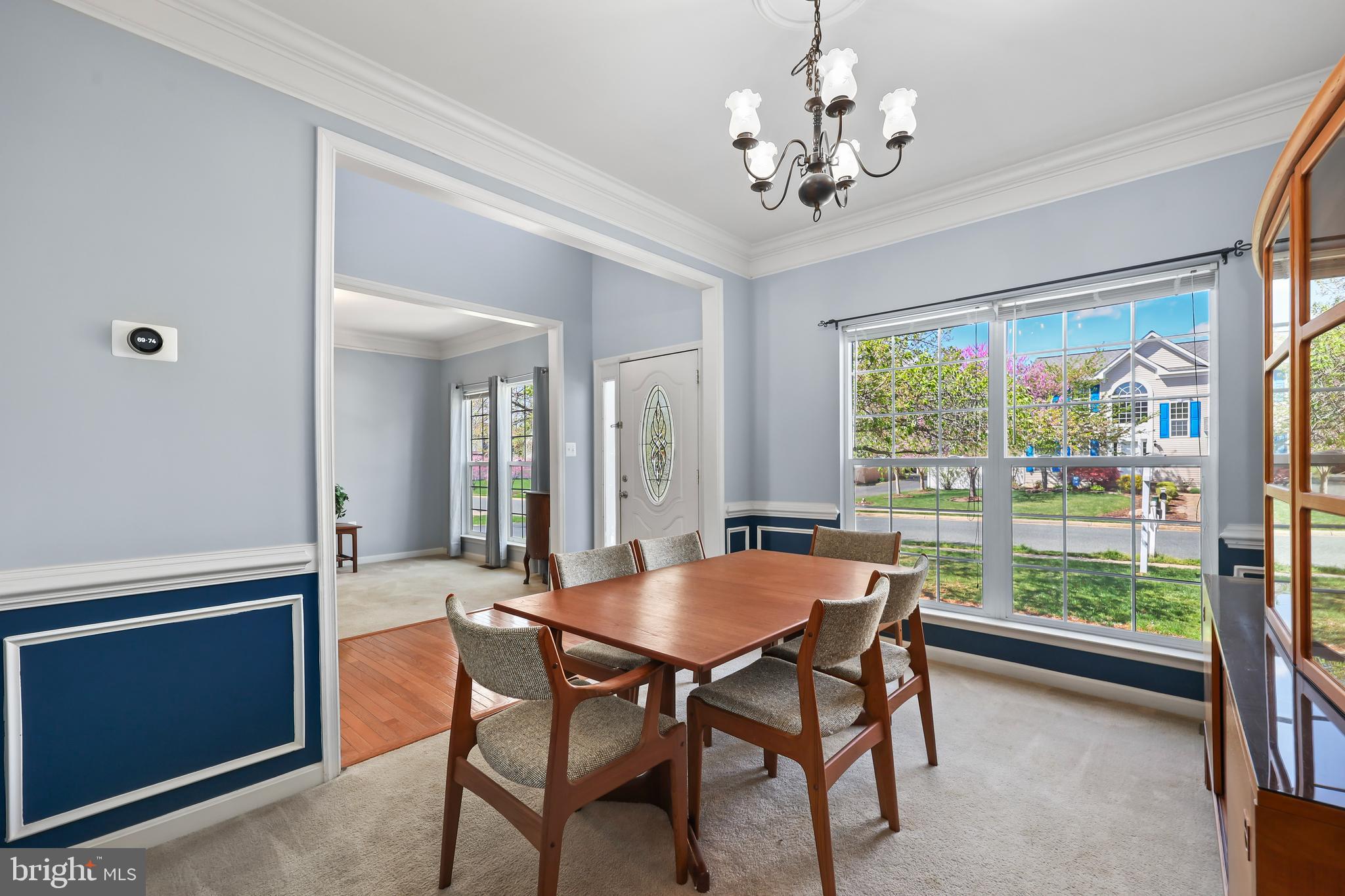 44 Hamstead Road Fredericksburg, VA 22405 - Photo 8 of 53 a view of a dining room with furniture window and outside view