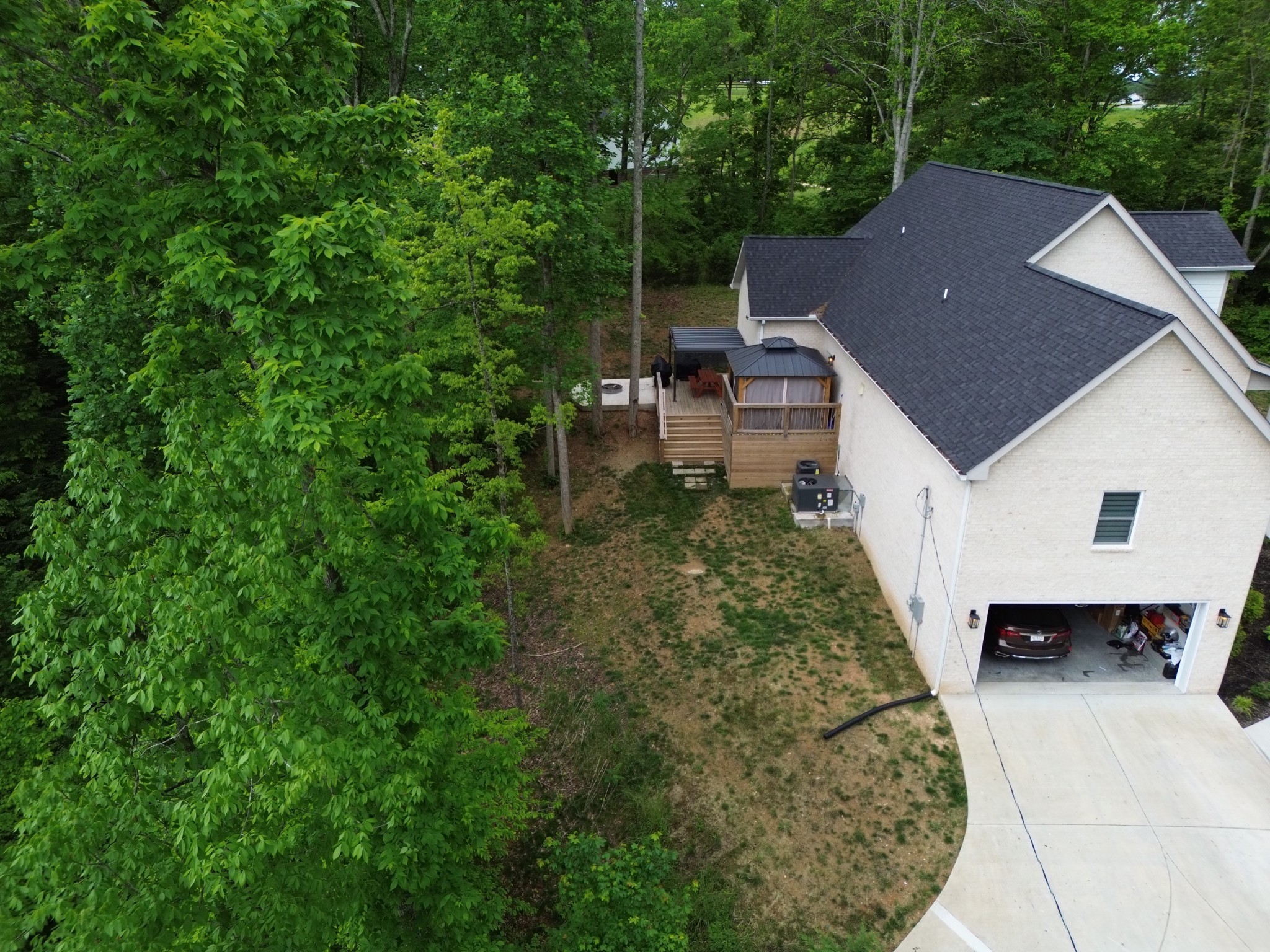 514 Doy Road White Bluff, TN 37187 - Photo 50 of 57 a aerial view of a house with a yard