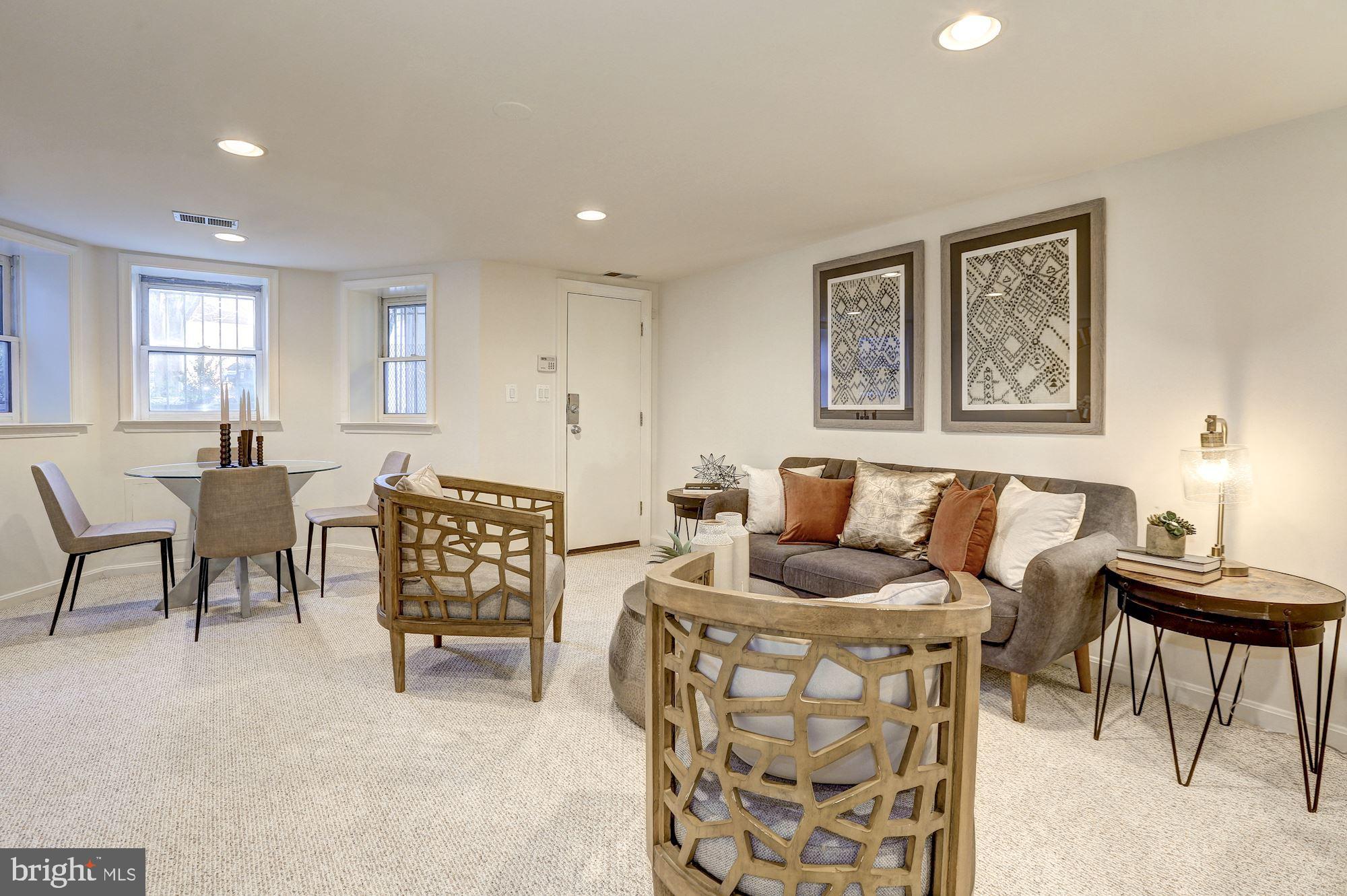 2019 13th Street Northwest Washington, DC 20009 - Photo 19 of 24 Legal unit living room and dining room combo