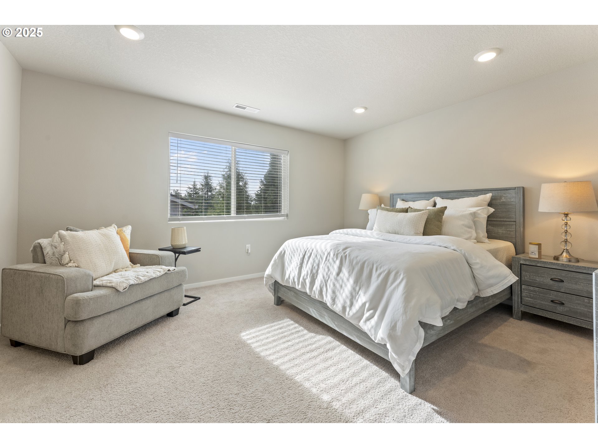 3314 Southwest 42nd Street Gresham, OR 97080 - Photo 21 of 38 a bedroom with a bed and a couch