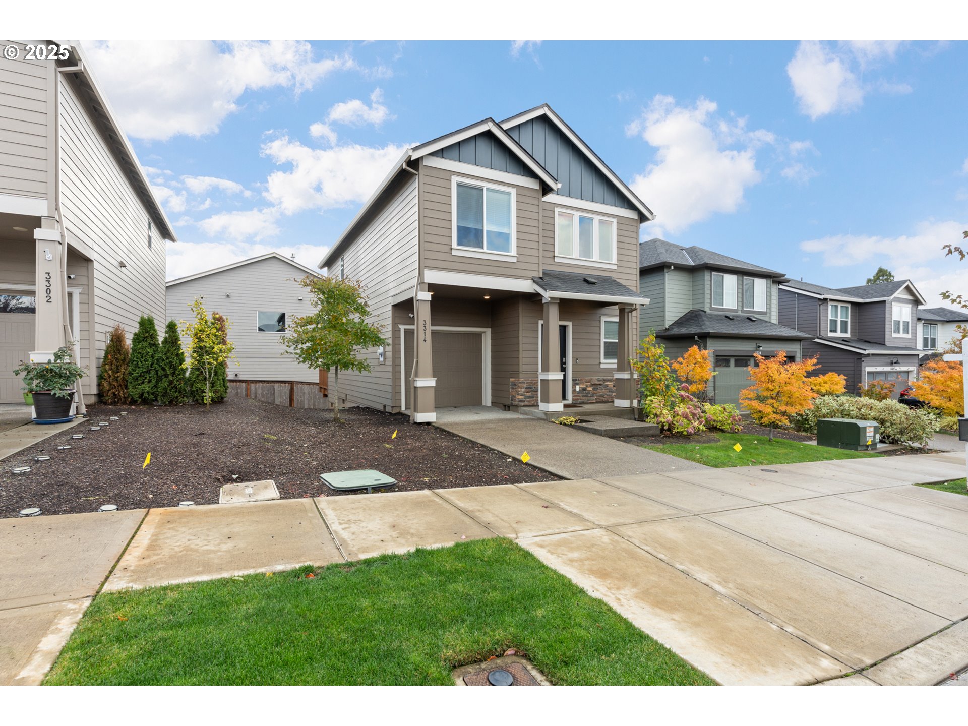 3314 Southwest 42nd Street Gresham, OR 97080 - Photo 3 of 38 a front view of a house with garden