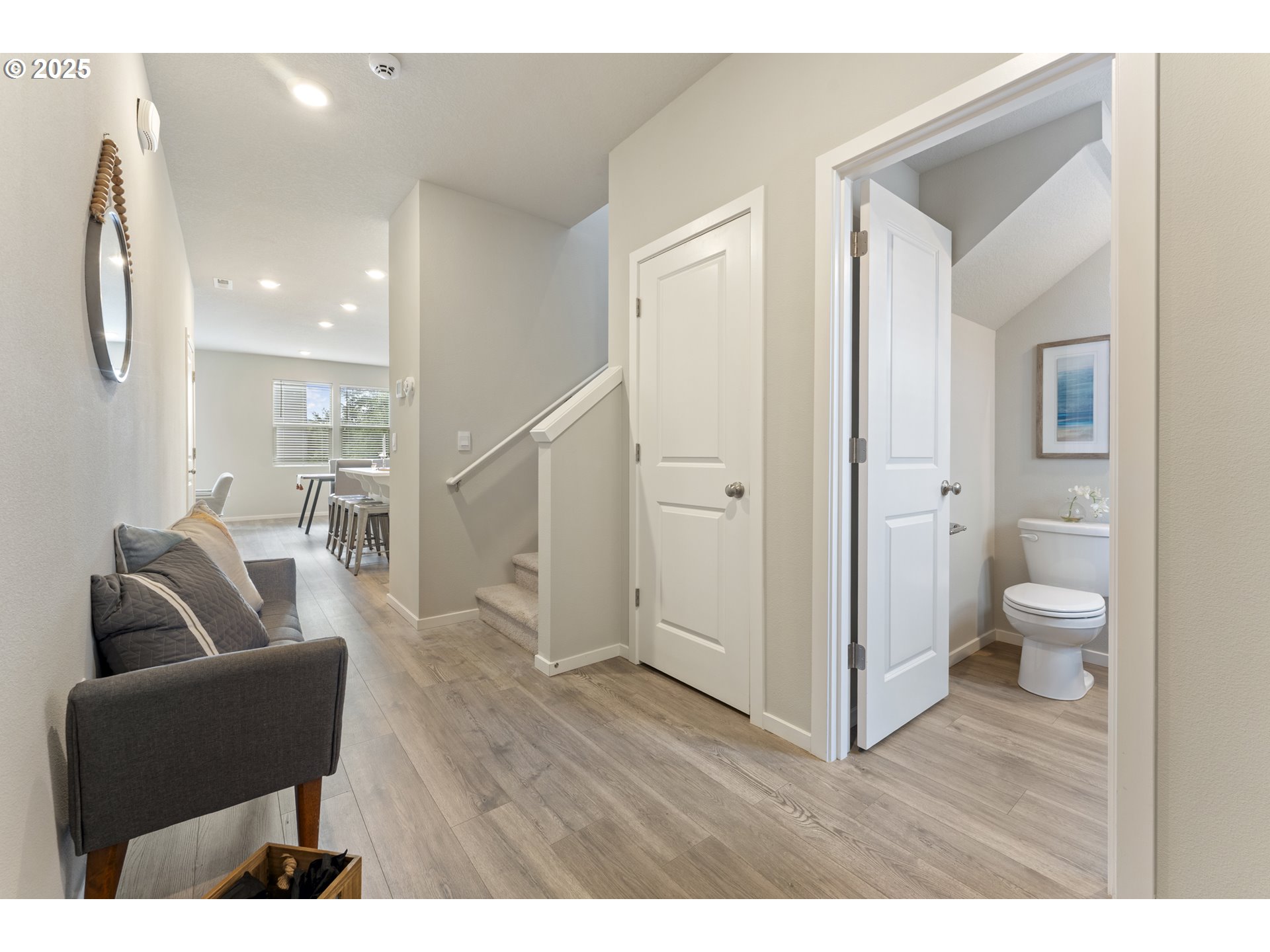 3314 Southwest 42nd Street Gresham, OR 97080 - Photo 5 of 38 a living room with furniture and wooden floor