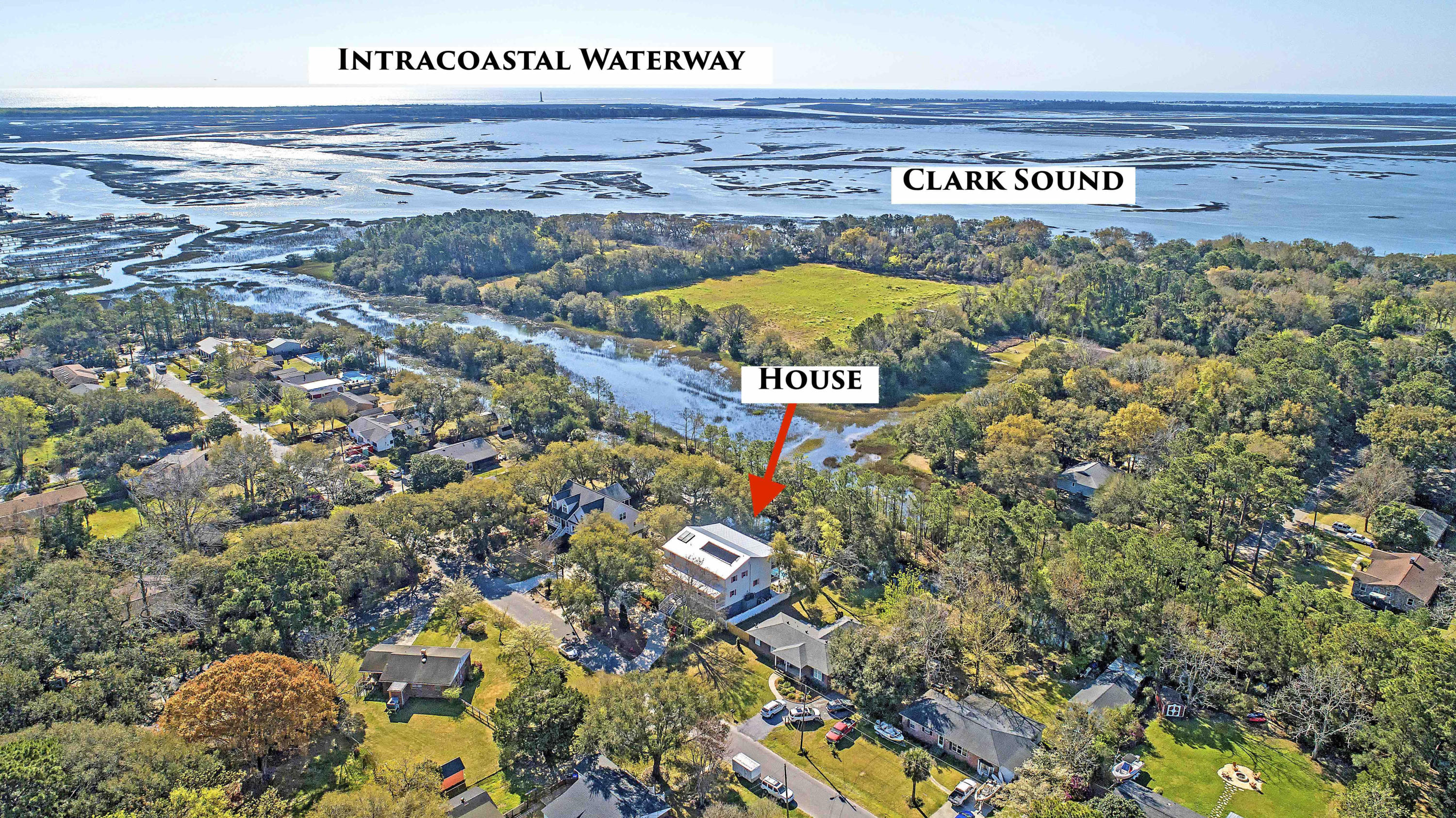 719 Windward Road Charleston, SC 29412 - Photo 9 of 33 Aerial views