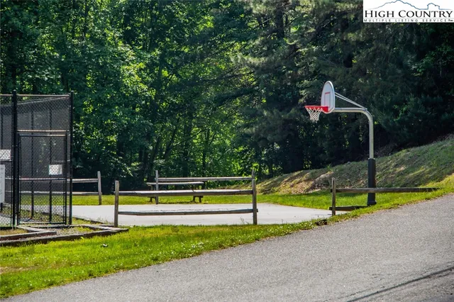 a view of a park with entertaining space