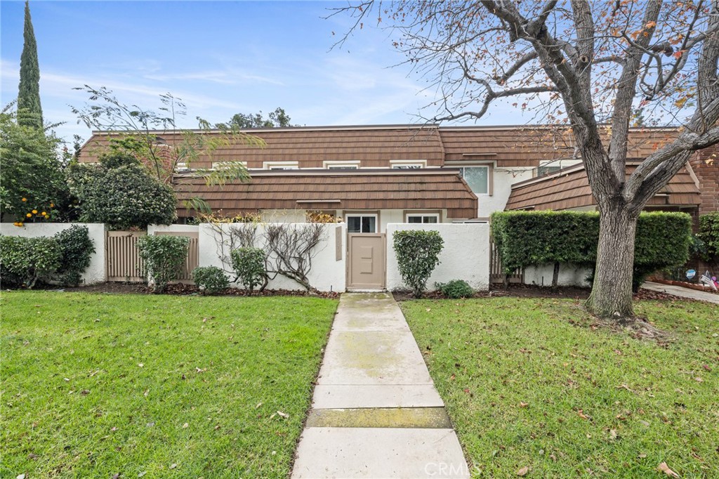 View of the Front of the Townhouse