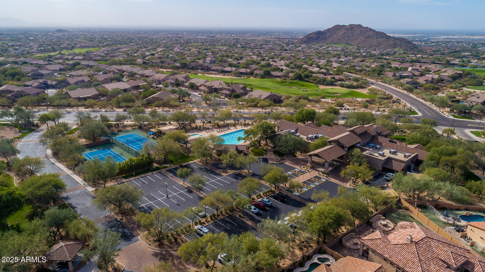 4037 North Pinnacle Hills Circle Mesa, AZ 85207 - Photo 106 of 195 an aerial view of residential houses with outdoor space