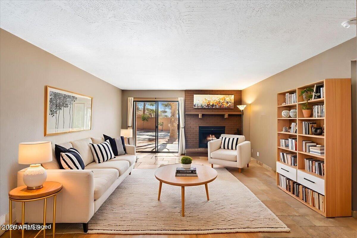65 Verde Valley School Road, Unit D5 Sedona, AZ 86351 - Photo 5 of 32 05-Living Room Virtually Staged