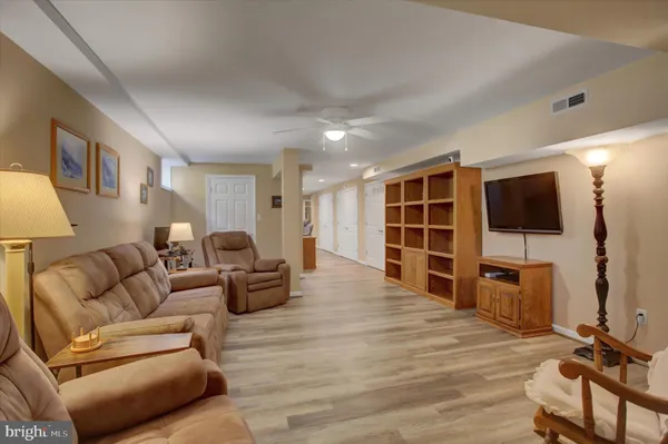 a view of a indoor garage