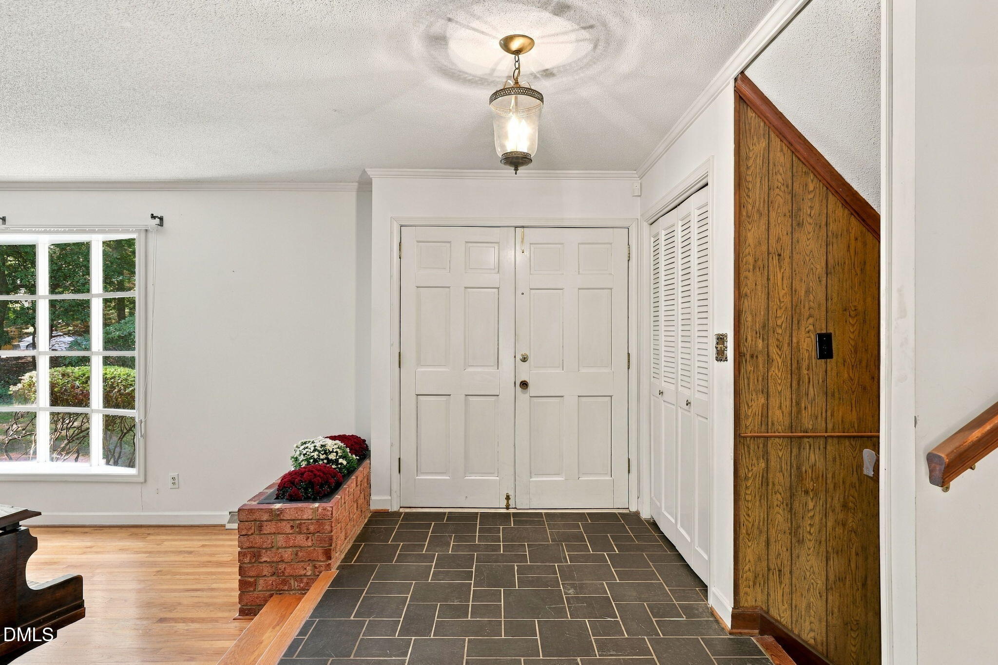6102 Castlebrook Drive Raleigh, NC 27604 - Photo 5 of 63 Inviting Foyer with Slate Floor