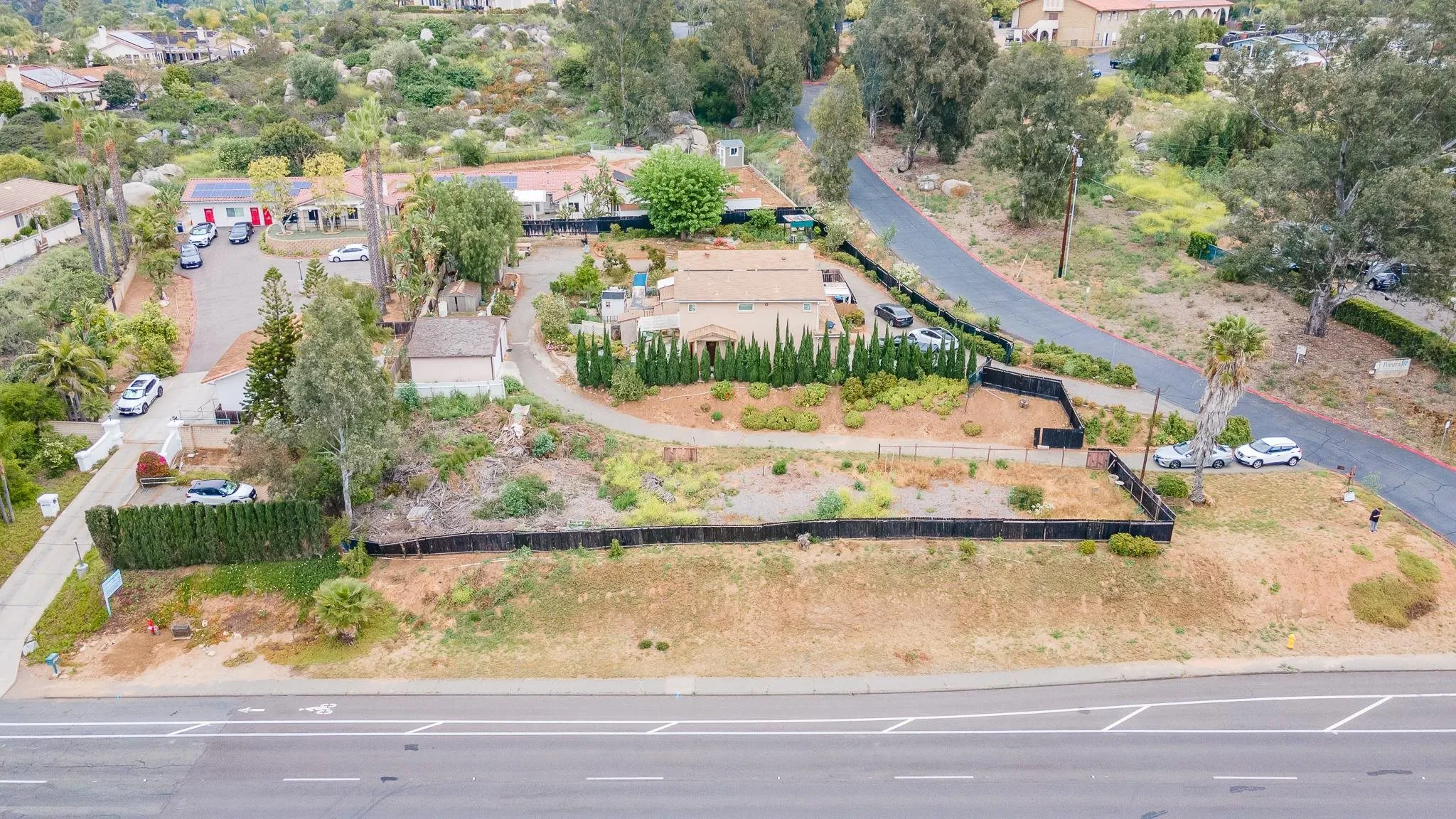 16021 Pomerado Road Poway, CA 92064 - Photo 11 of 15 a view of a yard with an outdoor space