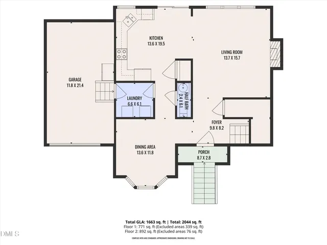 a picture of a floor plan