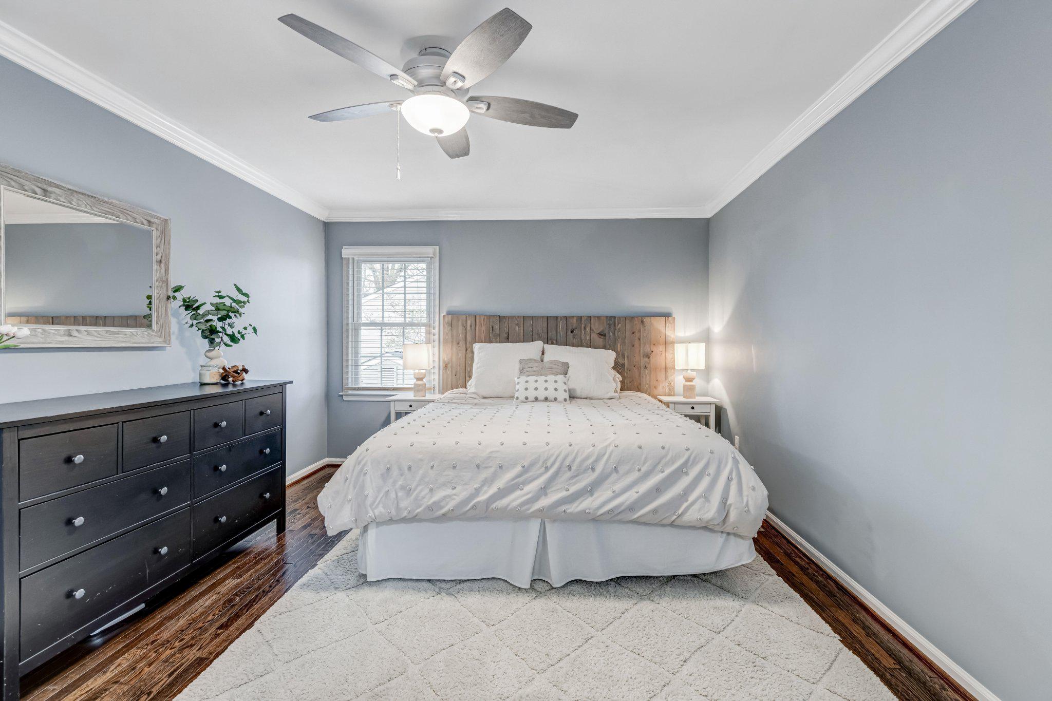 8619 Nanlee Drive Springfield, VA 22152 - Photo 27 of 73 Spacious primary bedroom with calming hues.