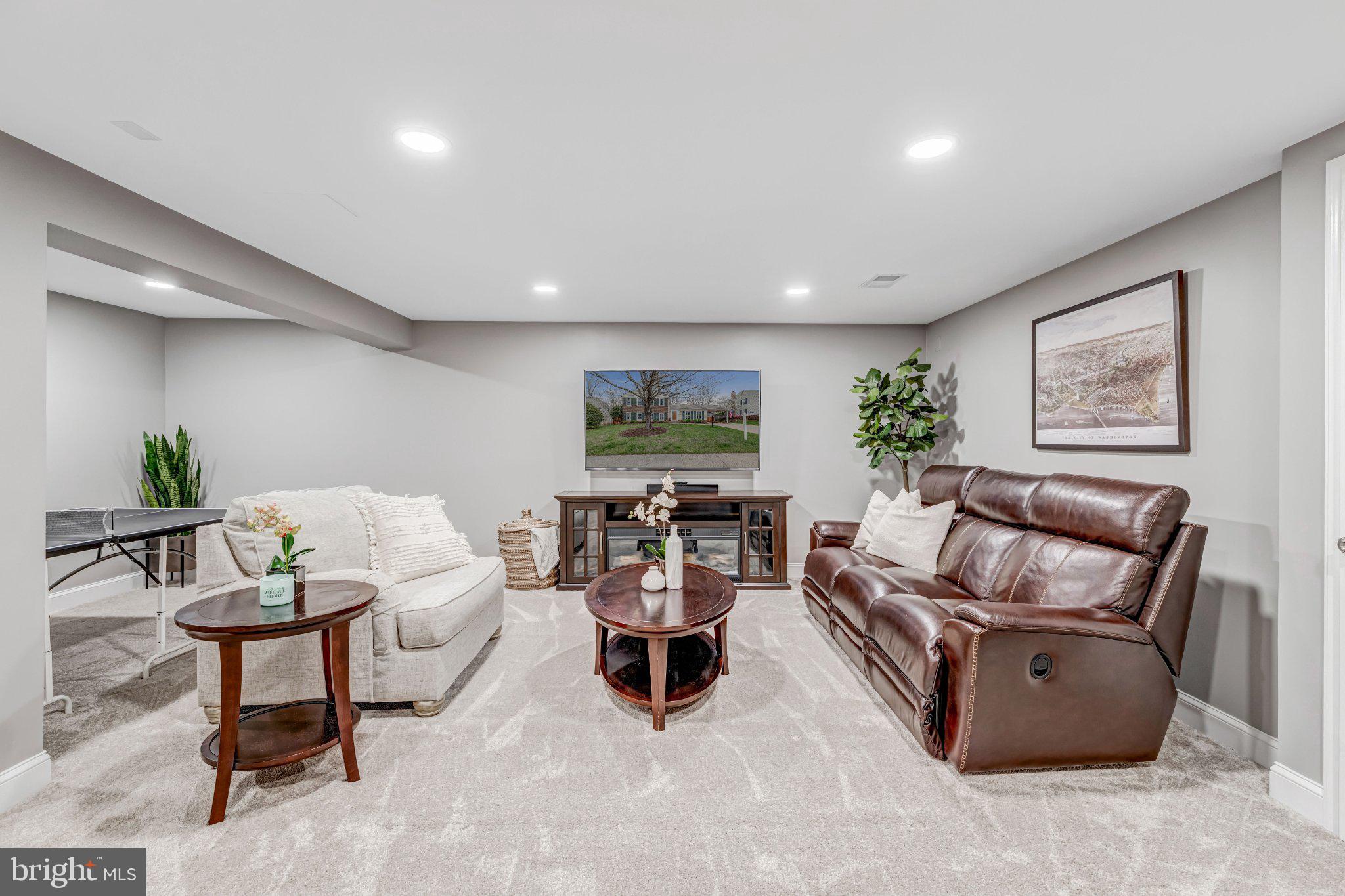 8619 Nanlee Drive Springfield, VA 22152 - Photo 49 of 73 Cozy basement retreat for relaxation.